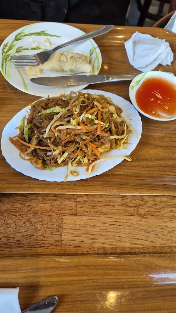 Pâtes de Riz Sautée Aux Oeufs